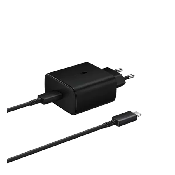نمای کلی شارژر دیواری سامسونگ 45 وات مدل EP-TA845 USB_C