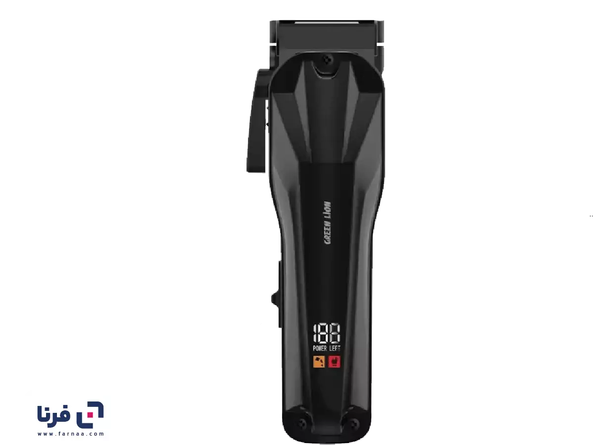 طراحی بدنه و ساختار ماشین اصلاح حرفهای بی سیم گرین لاین مدل Clip Pro GNCLIPP5WBK