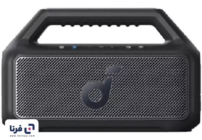 طراحی اسپیکر بلوتوثی قابل حمل انکر مدل Soundcore Boom 2 A3138