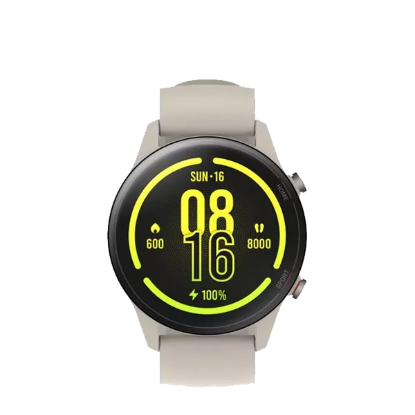 جلوی ساعت هوشمند شیائومی مدل Mi Watch XMWTCL02 بژ