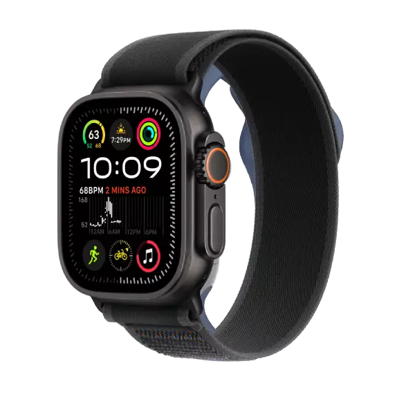 Apple Ultra 2 Black Titanium Case with Trail Loop 49mm Smart Watch