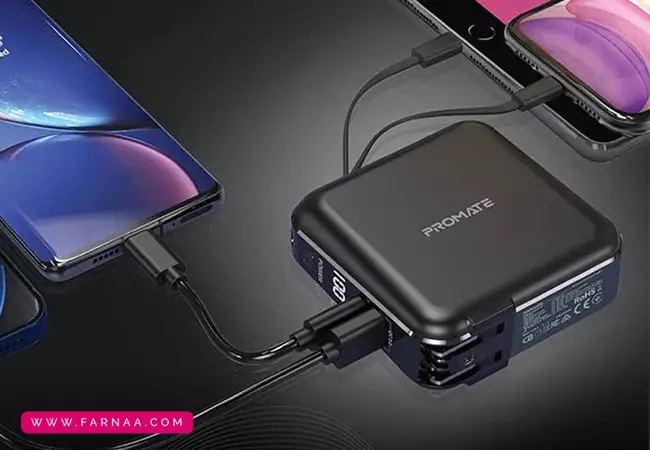 پاوربانک پرومیت مدل PowerPack-20Pro ظرفیت 20000 میلیآمپر ساعت