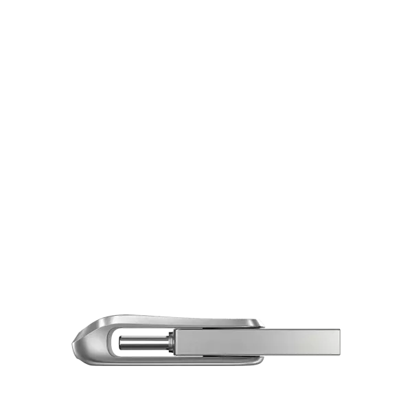 نمای جانبی فلش مموری سن دیسک مدل Ultra Dual Drive Luxe Type-C USB 3.1 ظرفیت 256 گیگابایت