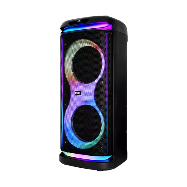 نمای جلوی سمت راست  اسپیکر بلوتوثی ردتون مدل Rock Box R300