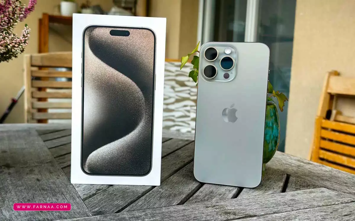 گوشی موبایل اپل iPhone 15 Pro Max ZA/A دوسیم کارت ظرفیت 512 گیگابایت رم 8 گیگابایت - Not Active رجیستر شده