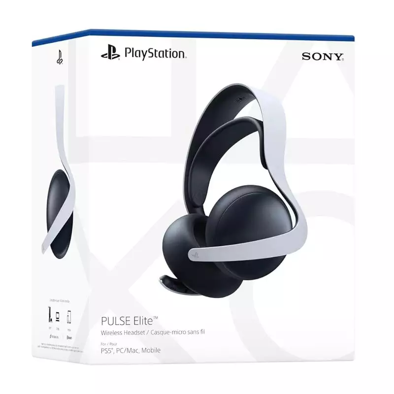 جعبه  هدست سونی پلی استیشن 5 مدل PULSE Elite Wireless
