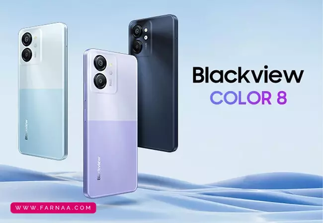 گوشی موبایل بلک ویو مدل COLOR 8 ظرفیت 256 رم 8 گیگابایت