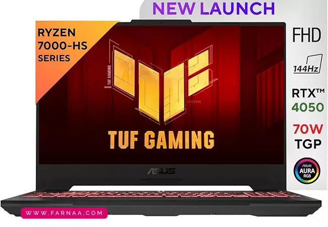 لپ تاپ 15.6 اینچی ایسوس مدل TUF GAMING FA507NUR
