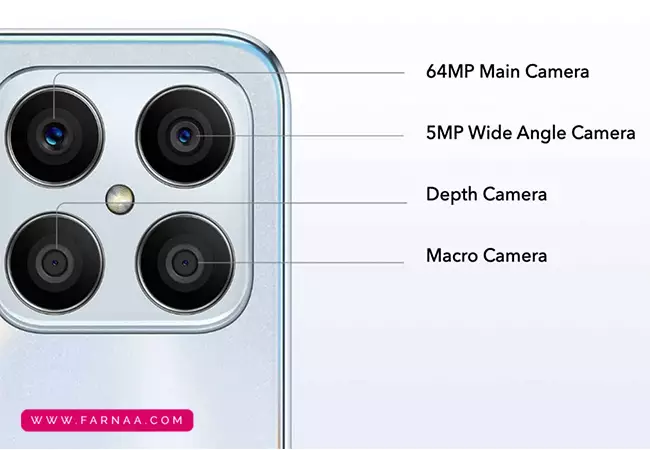 گوشی موبایل آنر X8c ظرفیت 256 رم 8 گیگابایت