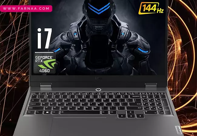 لپ تاپ لنوو مدل LOQ 15 Core i7 13650HX 24GB 512GB SSD RTX 4050 6GB