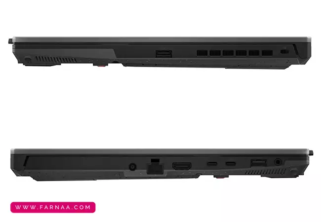 لپ تاپ 15.6 اینچی ایسوس مدل TUF Gaming FX507ZC i7 16GB RAM 512GB SSD RTX 3050 4GB