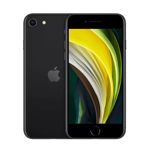 پنل جلو و پشت گوشی موبایل اپل مدل iPhone SE 2020 A2275 ظرفیت 64 گیگابایت سیاه