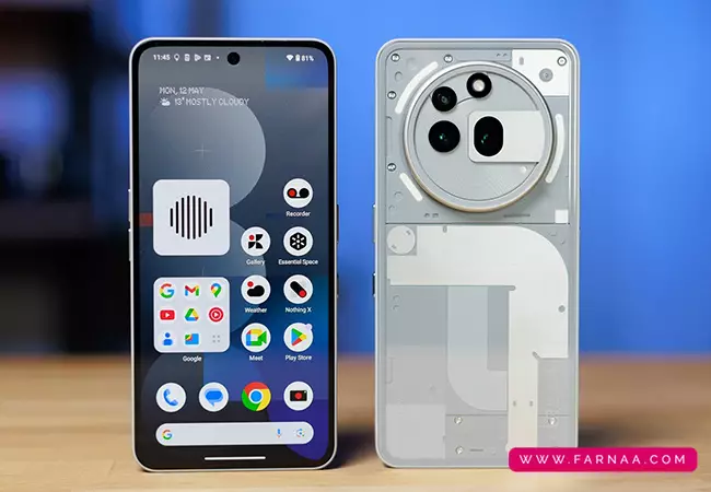 گوشی ناتینگ فون 3a Pro 5G ظرفیت 128 رم 8 گیگ