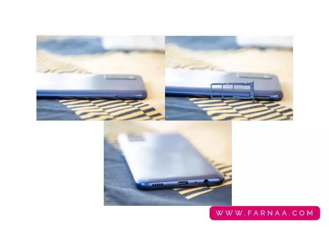 بررسی بدنه گوشی موبایل سامسونگ مدل A02s ظرفیت 32 گیگ رم 3