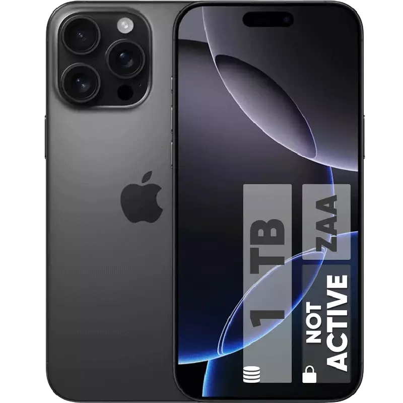 گوشی موبایل اپل مدل iphone 16 pro max not active دو سیم‌ کارت ظرفیت 1 ترابایت رم 8 گیگابایت - پارت نامبر ZAA