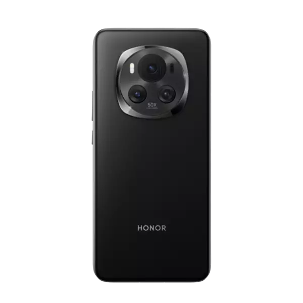 نمای پشت گوشی موبایل آنر Honor Magic 6 5G ظرفیت 512 رم 16 گیگابایت مشکی