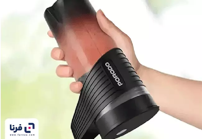 طراحی شیکر شارژی پرودو مدل Porodo Freshmix Portable Blender PDLFST204BK گنجایش 400 میلی‌لیتر