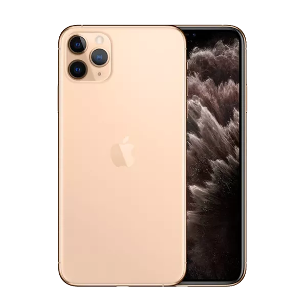 پنل جلو و پشت گوشی موبایل اپل مدل iPhone 11 Pro Max A2220 دو سیم‌ کارت ظرفیت 256 گیگابایت طلایی