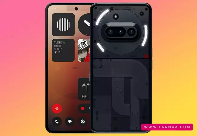 گوشی ناتینگ فون 3a 5G با ظرفیت 256 گیگابایت و رم 8 گیگ