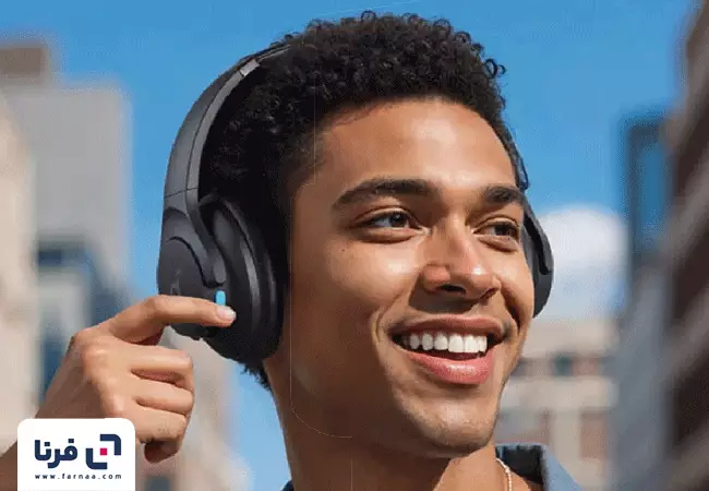طراحی هدفون بی سیم انکر مدل Soundcore Q11i A3005