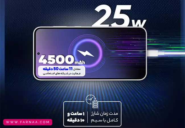 گوشی موبایل سامسونگ S23 FE 5G ظرفیت 256 رم 8 گیگابایت - پک ویتنام