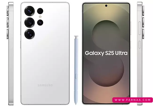 گوشی موبایل سامسونگ S25 ultra 5G ظرفیت 1 ترابایت رم 16 گیگابایت