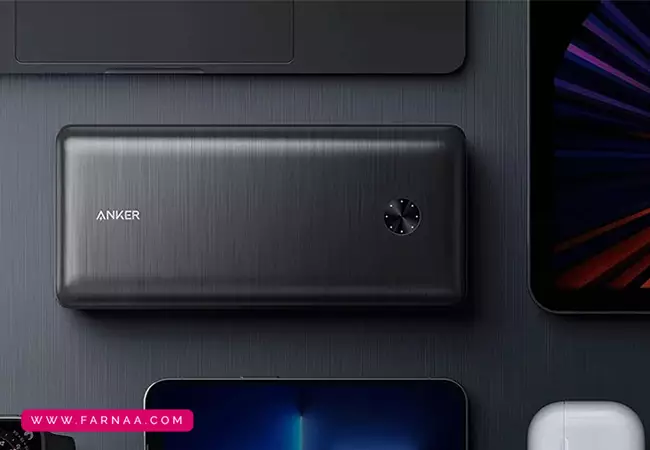 پاوربانک انکر مدل PowerCore III Elite A1291 ظرفیت 25600 میلیآمپر ساعت