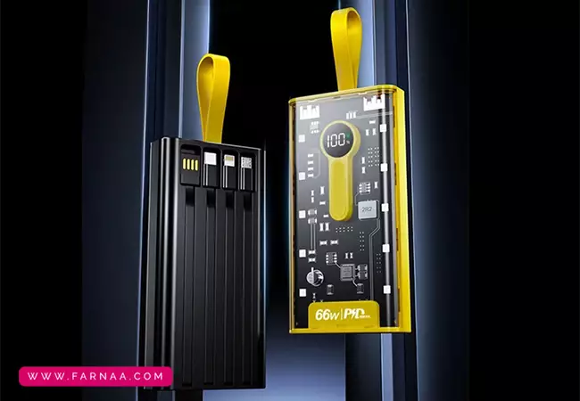پاوربانک ایکس انرژی مدل X-822T 22.5W با ظرفیت 20000 میلی آمپر ساعت