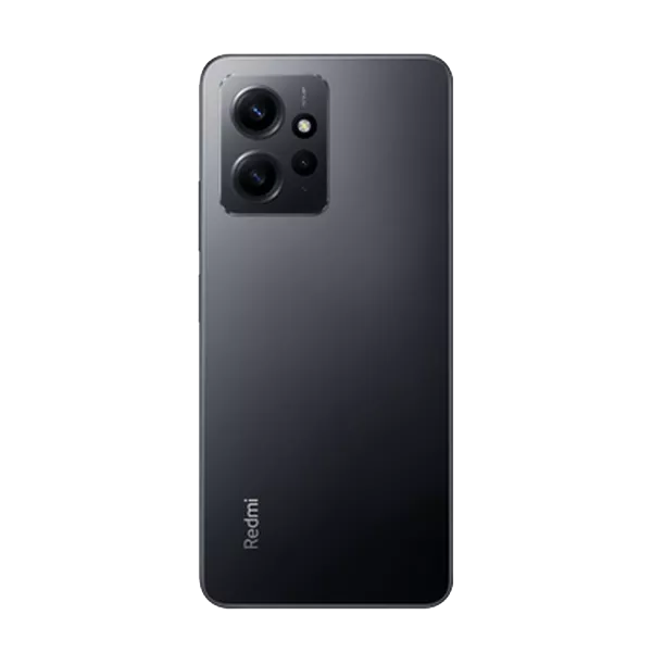 نمای پشت گوشی موبایل شیائومی Redmi Note 12 4G ظرفیت 128 رم 6 گیگابایت مشکی