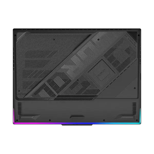 نمای پایین لپ تاپ 16 اینچی ایسوس مدل ROG Strix G16 G614JI i9 16GB 1TB SSD 8GB RTX4070 
