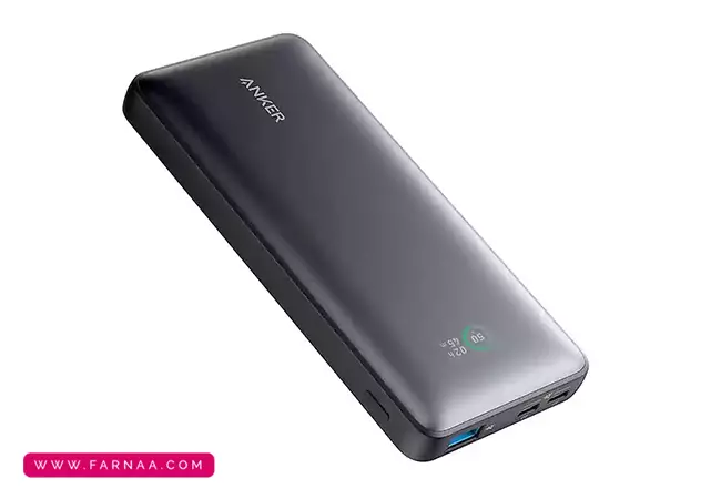 پاوربانک انکر مدل PowerCore 25W A1249 ظرفیت 10000 میلیآمپر ساعت