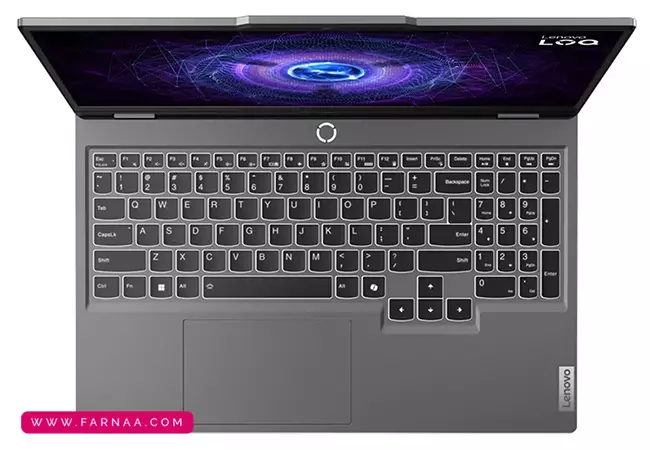 لپ تاپ لنوو مدل LOQ 15IAX9 core i5 12450HX 12GB 512GB SSD RTX3050
