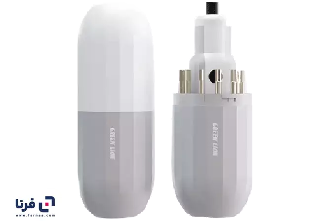 ست پیچ گوشتی برقی و چندکاره 12 در 1 گرین لاین مدل GSD-12 GNGSD12CSGY