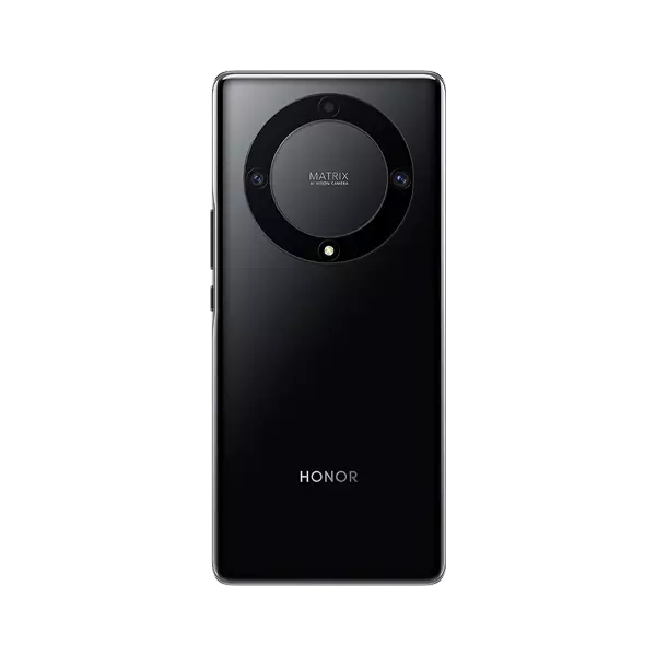 نمای پشت گوشی موبایل آنر Honor Magic 5 Lite ظرفیت 256 رم 8 گیگابایت مشکی