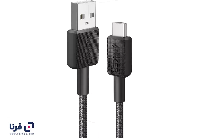 کابل تبدیل USB به USB C انکر مدل 322 A81H5 طول 0.9 متر