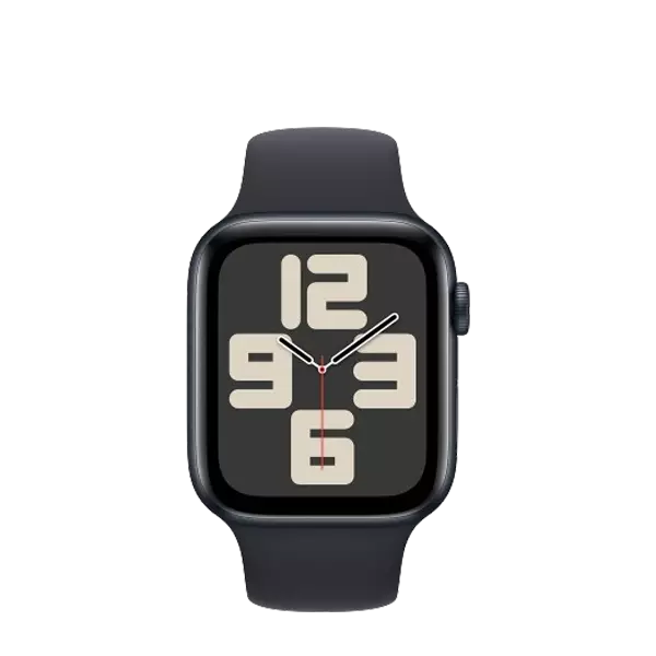 apple watch se gen2 2023 44mm aluminum silicone sport band