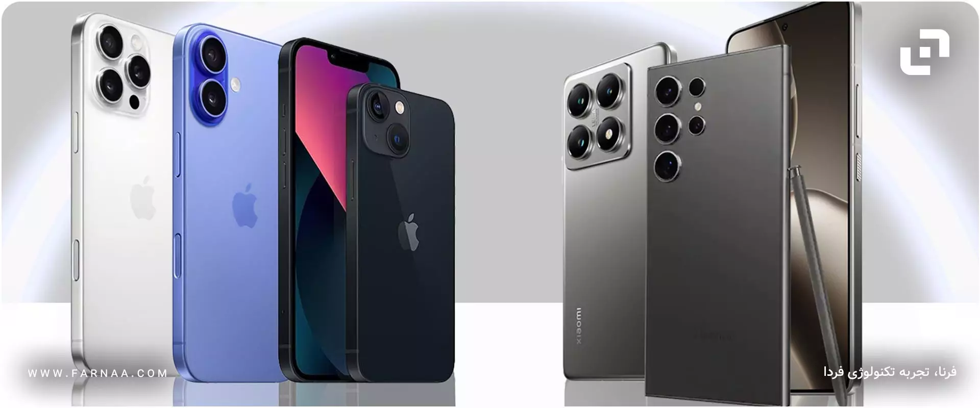 قیمت انواع گوشی