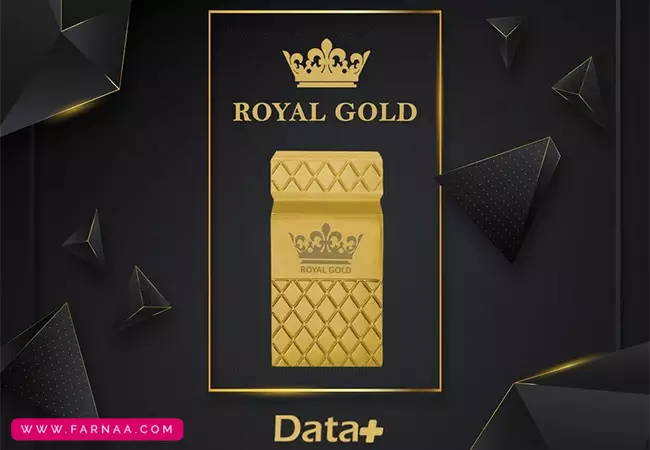 فلش مموری دیتا پلاس مدل Royal Gold ظرفیت 32 گیگابایت
