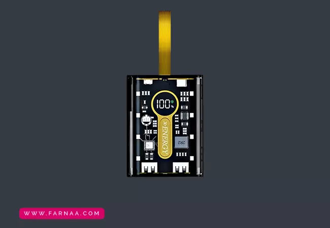 LED پاوربانک ایکس انرژی مدل X-812T 20W با ظرفیت 10000 میلیآمپر ساعت