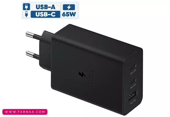 شارژر دیواری سامسونگ 65 وات مدل EP-T6530