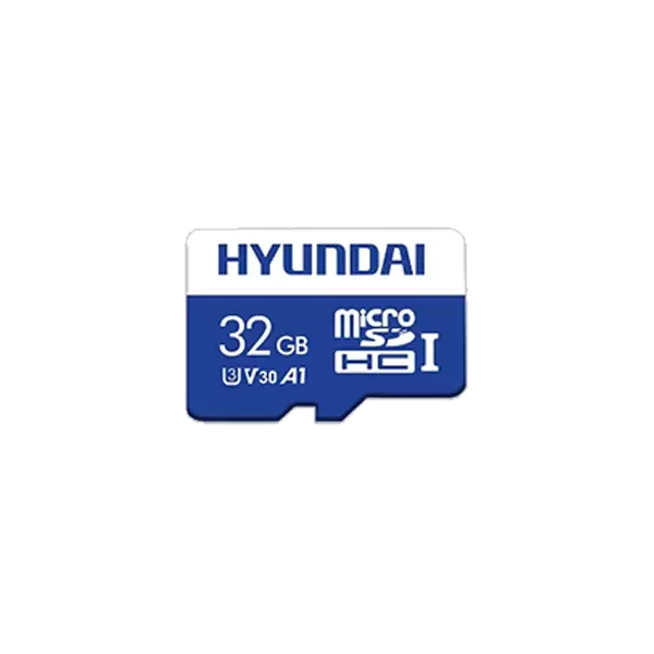کارت حافظه هیوندای مدل V30 A1 کلاس 10 استاندارد UHS-I U3 سرعت 100MBps ظرفیت 32 گیگابایت