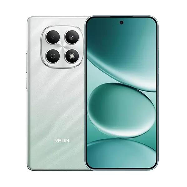 نمای روبه رو و پشت  گوشی موبایل شیائومی مدل Redmi Note 15 4G ظرفیت 256 رم 8 گیگابایت (نسخه گلوبال)