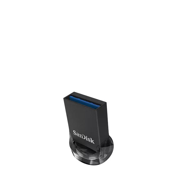نمای روبرو فلش مموری سن دیسک مدل Ultra Fit cz430 ظرفیت 128گیگابایت