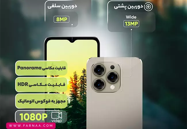 گوشی دوجی N55 با ظرفیت 128 گیگ و رم 4 گیگابایت