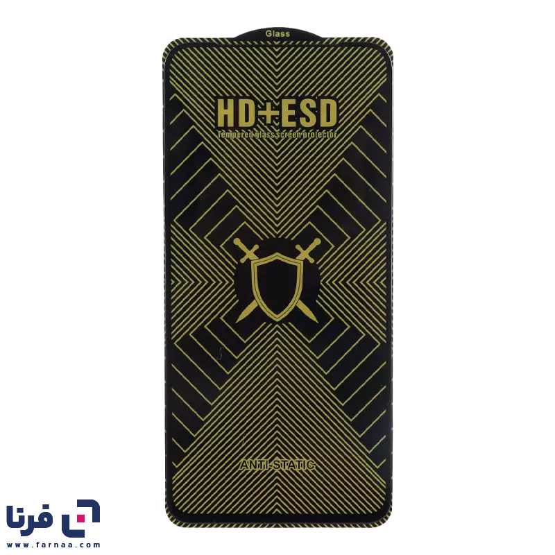 محافظ صفحه نمایش شیشه ای Full Cover HD Plus ESD مدل Xiaomi Redmi 15 / Poco M7 4G