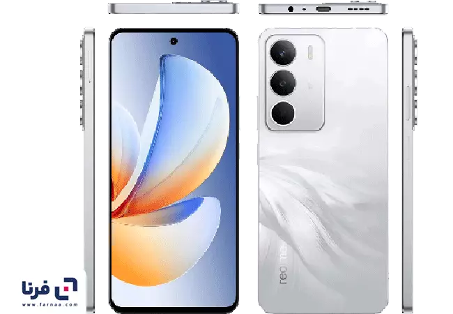 طراحی بدنه گوشی موبایل ریلمی realme C71 با ظرفیت 128 گیگ و رم 6 گیگابایت