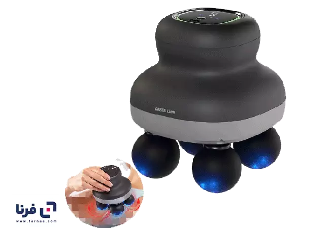 طراحی بدنه ماساژور عمیق بافت عضلانی گرین لاین مدل GNQDFORMG38BK