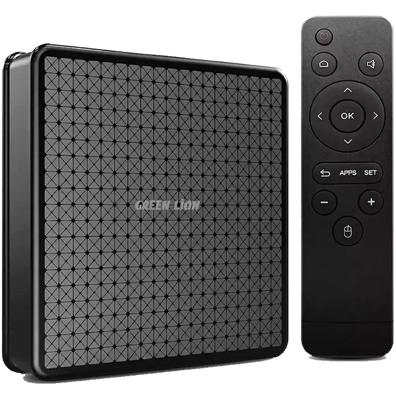 اندروید باکس گرین لاین مدل GNANDTVBOXBK 4K*