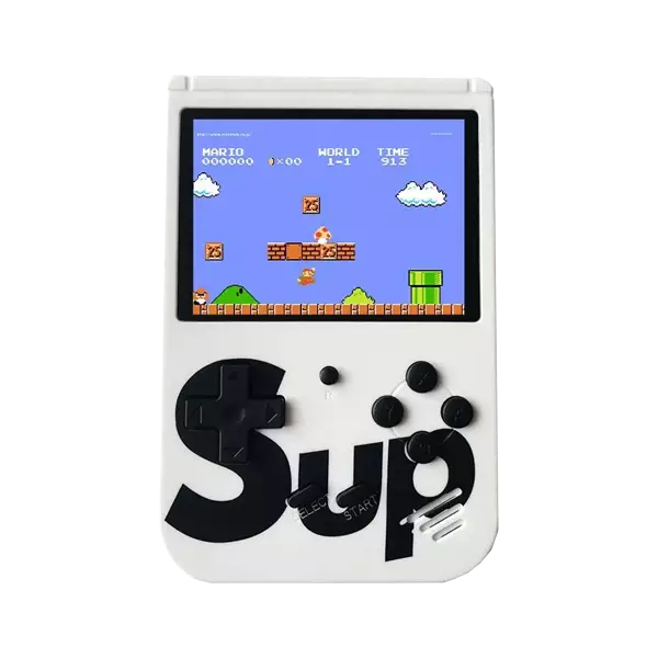 نمای جلو کنسول بازی ساپ مدل SUP GAME Box plus 400 سفید