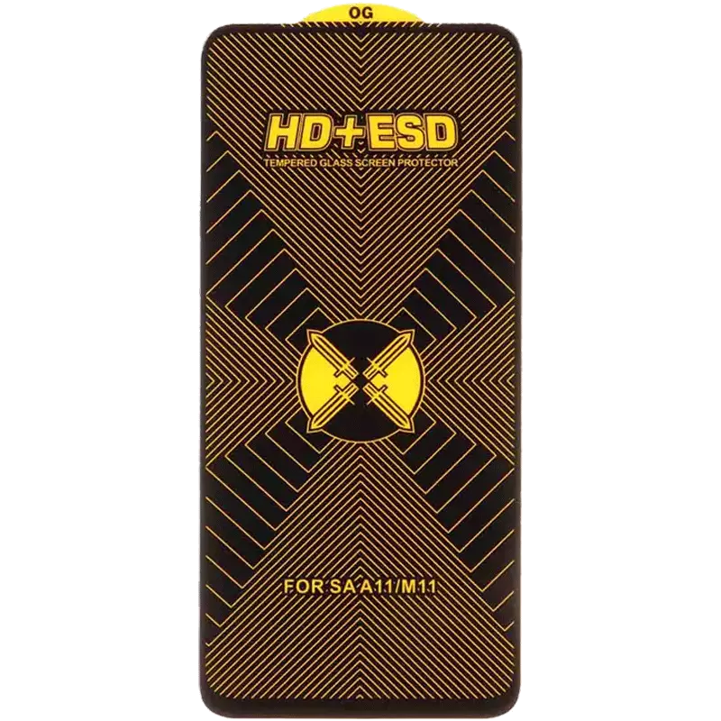محافظ صفحه نمایش شیشه ای Full Cover HD Plus ESD مدل Samsung Galaxy A11 / M11 / Xiaomi Redmi Note 9 / Redmi Note 9t / Mi 11 Lite / Mi 12 Lite